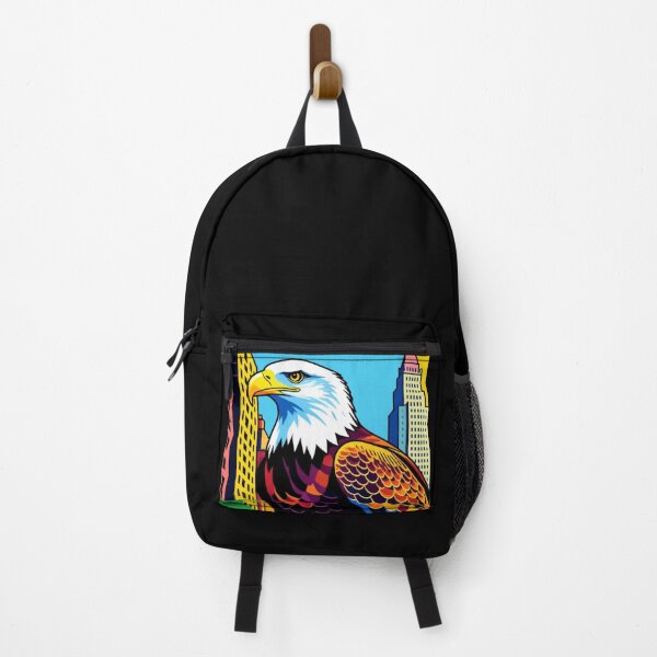 Item preview, Urban Bald Eagle – Vibrant City Spirit designed and sold by Dogandesighn.