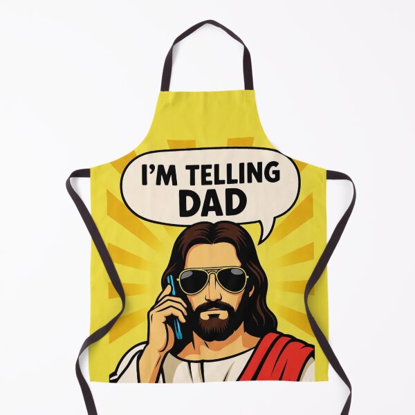 Item preview, Funny Jesus I'm Telling Dad designed and sold by legendaryskins.