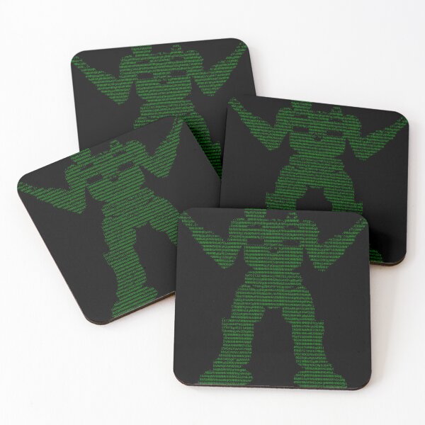 Item preview, Battletech - ASCII Art Warhammer Battlemech designed and sold by Digital Nettle Tea.