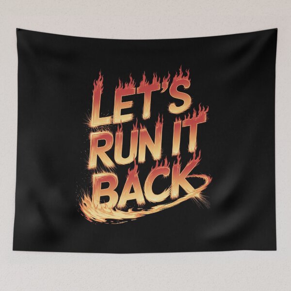 Item preview, Phoenix "Let's Run It Back" Valorant Ultimate Fire Art designed and sold by pixelpopplanet.