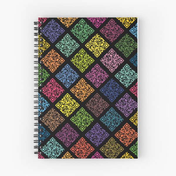 Item preview, Never Gonna Give You Up QR-code pattern designed and sold by knappidesign.