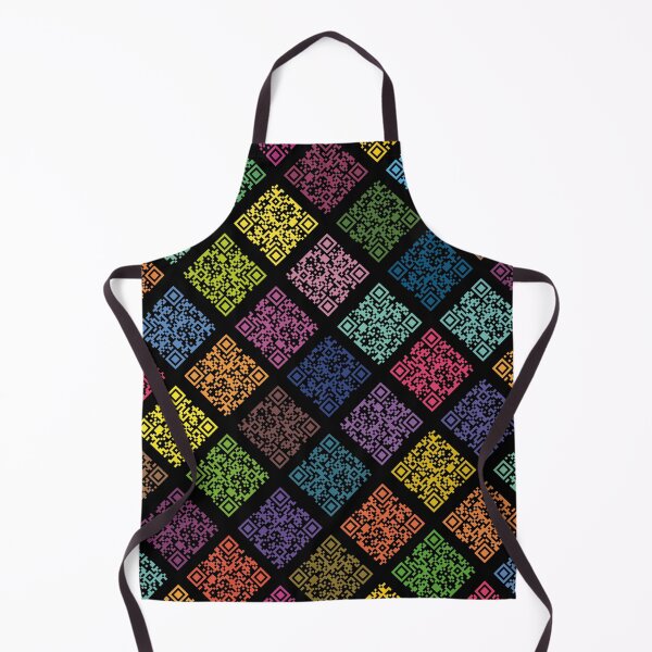 Item preview, Never Gonna Give You Up QR-code pattern designed and sold by knappidesign.
