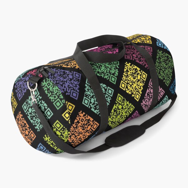 Item preview, Never Gonna Give You Up QR-code pattern designed and sold by knappidesign.