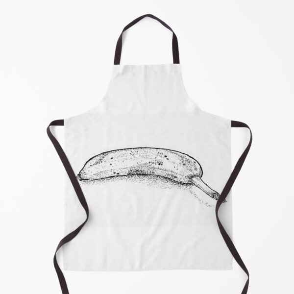 Item preview, Banana Still Life | Stipple Ink Drawing designed and sold by wbhny.