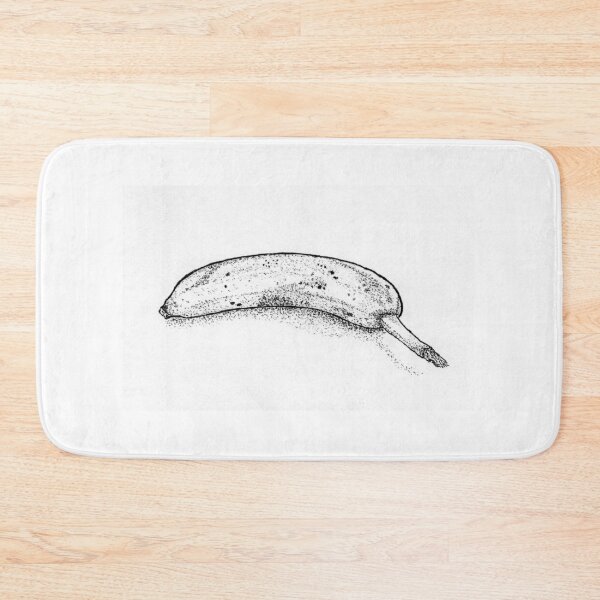 Item preview, Banana Still Life | Stipple Ink Drawing designed and sold by wbhny.