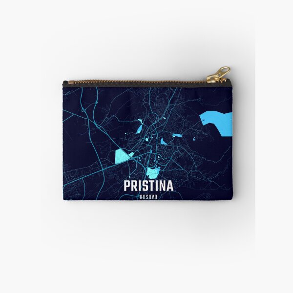 Item preview, Pristina Midnight City Map designed and sold by HomeLivingCo.