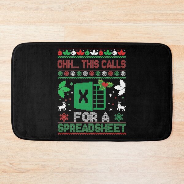 Aperçu de l'œuvre Oh, ça mérite un pull de Noël Excel ! créée et vendue par BaidenNeta.
