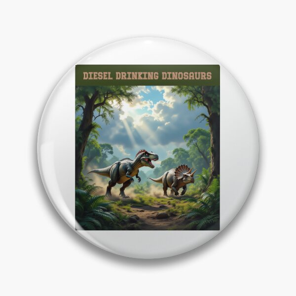 Item preview,  The chase begins designed and sold by Diesel Drinking Dinosaurs.