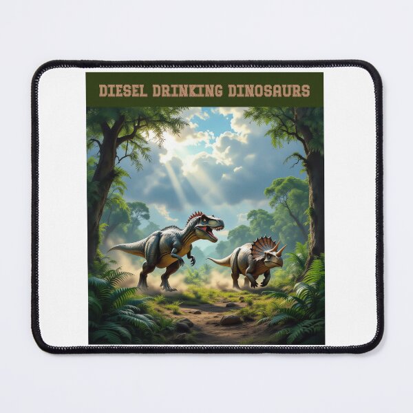 Item preview, The chase begins designed and sold by Diesel Drinking Dinosaurs.