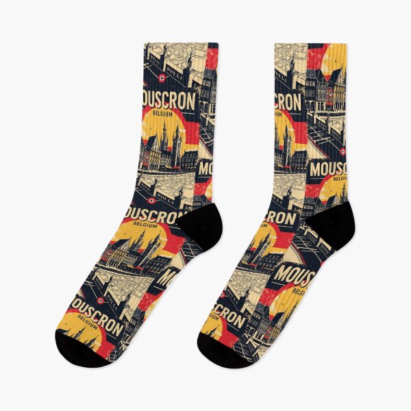 Item preview, Mouscron Belgium 1950s Vintage Travel Tourism designed and sold by TravelersGems.