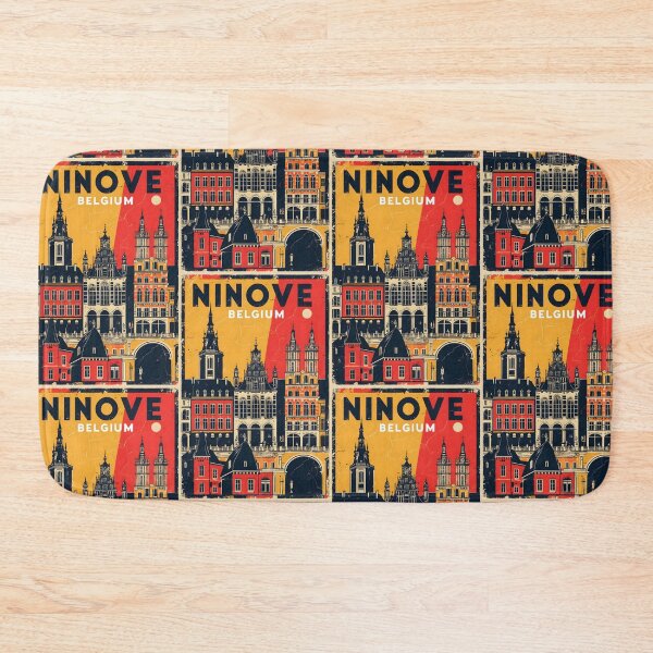 Item preview, Ninove Belgium 1950s Vintage Travel Tourism designed and sold by TravelersGems.