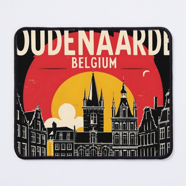 Item preview, Oudenaarde Belgium 1950s Vintage Travel Tourism designed and sold by TravelersGems.