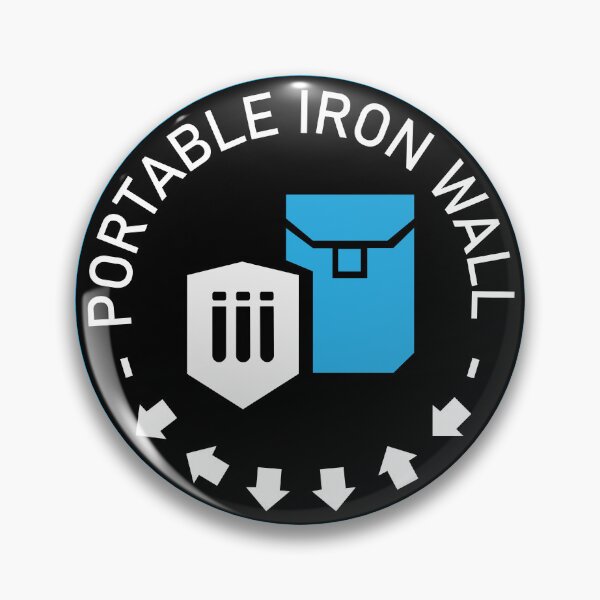 Item preview, Iron Wall Portable Blue designed and sold by biancaslowerty.