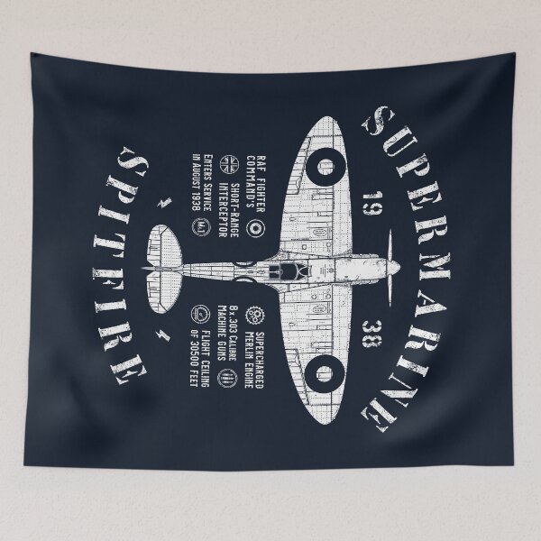 Item preview, Supermarine Spitfire designed and sold by 909 Apparel®.