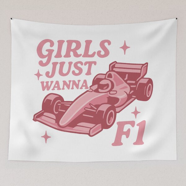 Item preview, Girls Just Wanna F1 designed and sold by ChunkByChunk.