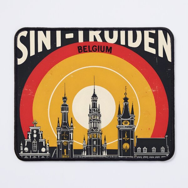 Item preview, Sint Truiden Belgium 1950s Vintage Travel Tourism designed and sold by TravelersGems.