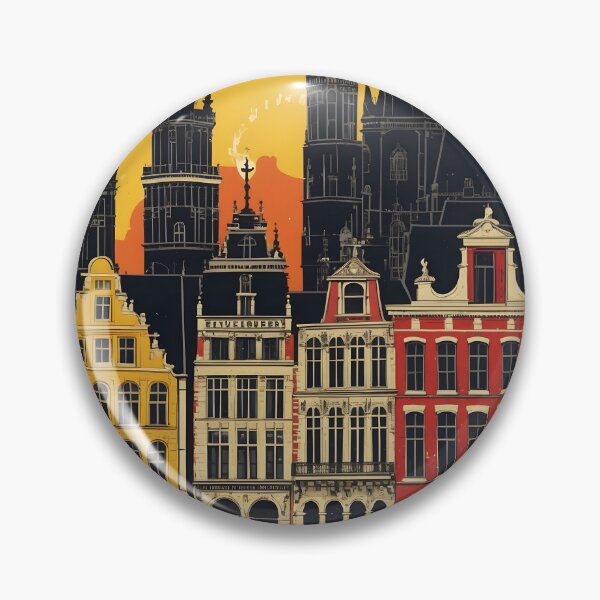 Item preview, Tienen Belgium 1950s Vintage Travel Tourism designed and sold by TravelersGems.