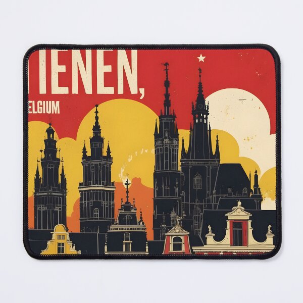 Item preview, Tienen Belgium 1950s Vintage Travel Tourism designed and sold by TravelersGems.