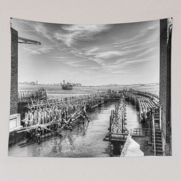 Item preview, Staten Island St George Terminal, New York, Black And White designed and sold by Paul Thompson Photography.