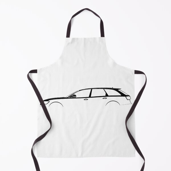 Item preview, RS 6 Avant (2014) (Black) designed and sold by Car Silhouettes.
