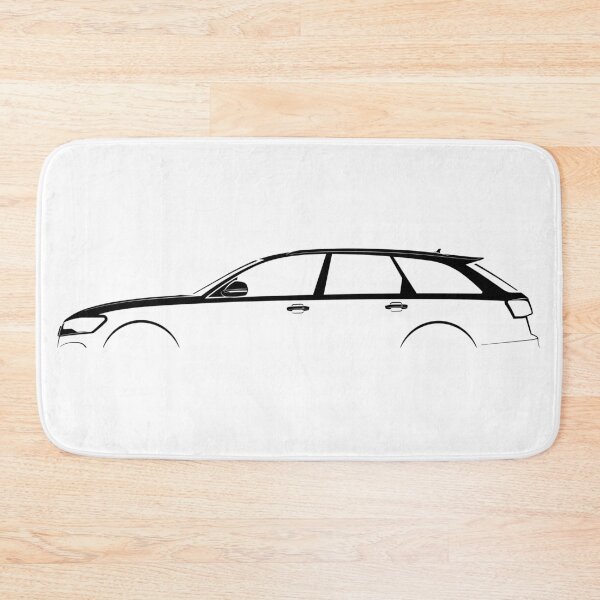 Item preview, RS 6 Avant (2014) (Black) designed and sold by Car Silhouettes.