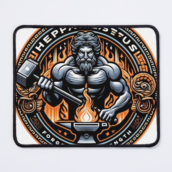 Item preview, mythology Hephaestus designed and sold by mythgym.