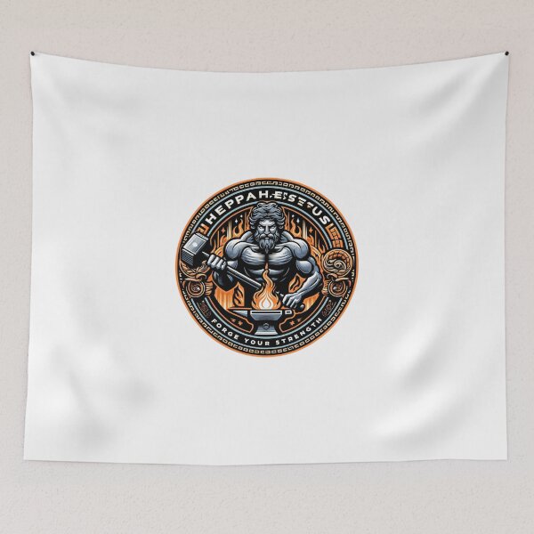 Item preview, mythology Hephaestus designed and sold by mythgym.