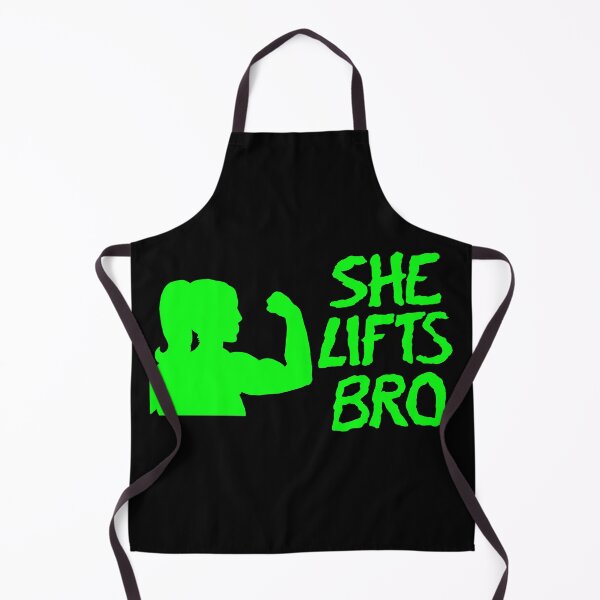 Item preview, She Lifts Bro- Green Version designed and sold by TiffinByLK.