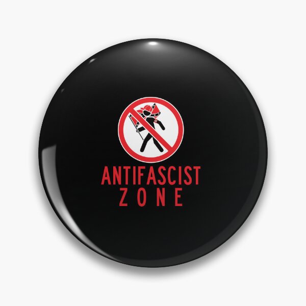 Item preview, Antifascist zone designed and sold by remerasnerdas.