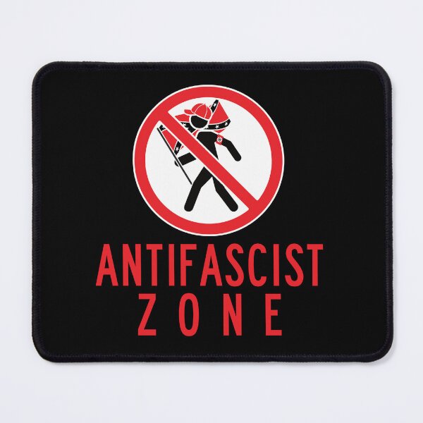 Item preview, Antifascist zone designed and sold by remerasnerdas.