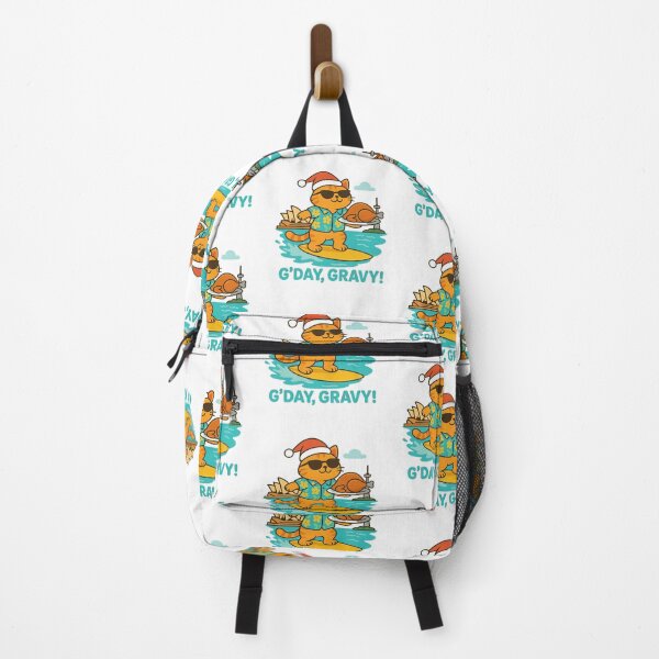 Item preview, Meowstralia Feast – Surfing Aussie Cat Thanksgiving | Funny Cat Turkey Day designed and sold by Globalcitytees.