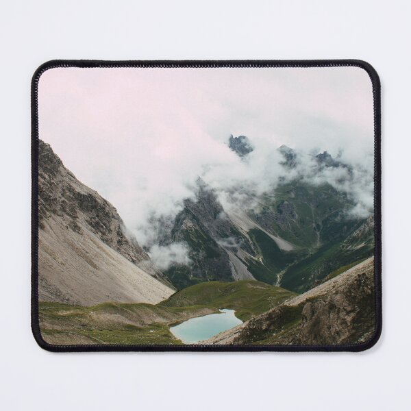 Item preview, Secret mountain lake in a sea of clouds designed and sold by rhosbahu.