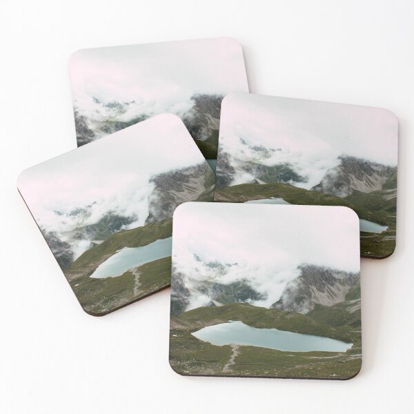 Item preview, Reflecting mountain lake in the dance of clouds designed and sold by rhosbahu.