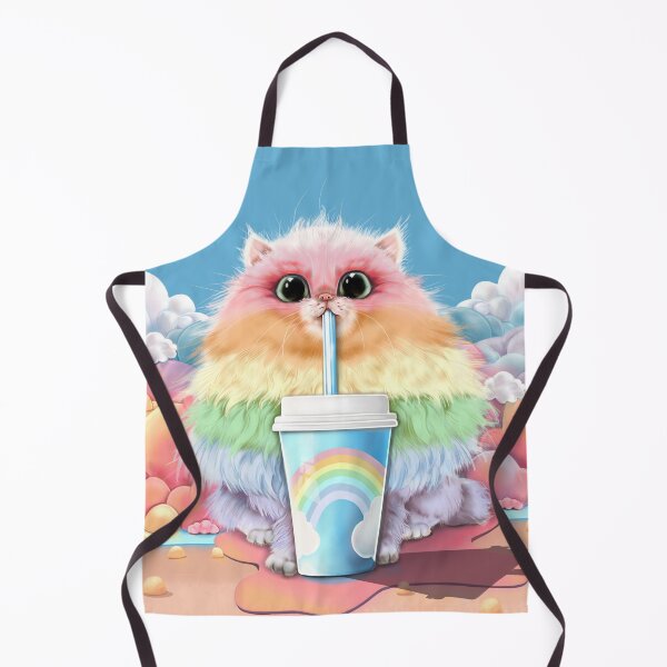 Item preview, Rainbow cat designed and sold by FlorenceBretécherArt.