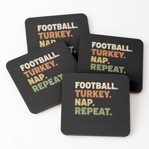 Item preview, Thanksgiving Football Nap Repeat designed and sold by SofenArt.