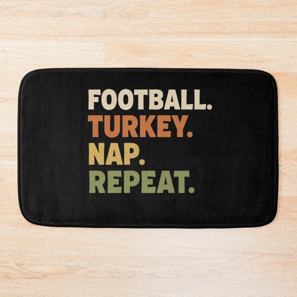 Item preview, Thanksgiving Football Nap Repeat designed and sold by SofenArt.