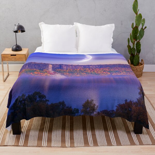 Item preview, Hudson River Nocturne - Palisades Autumn's Crescent designed and sold by CleverCulture.