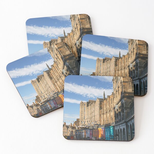 Item preview, Victoria Street in colorful morning light designed and sold by rhosbahu.