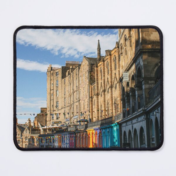 Item preview, Victoria Street in colorful morning light designed and sold by rhosbahu.