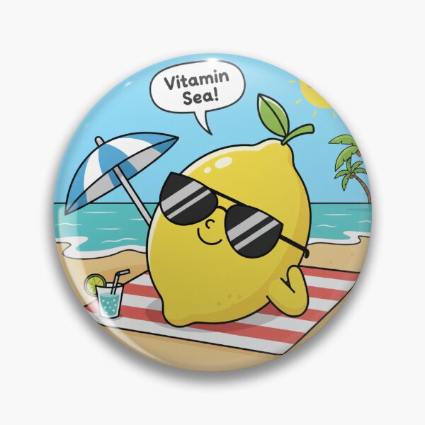 Item preview, Lemon on Vacation! ☀️ designed and sold by CutePearlStudio.