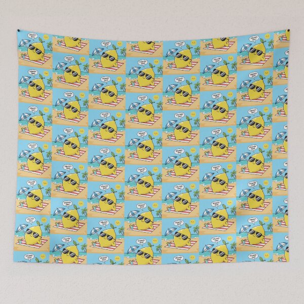 Item preview, Lemon on Vacation! ☀️ designed and sold by CutePearlStudio.