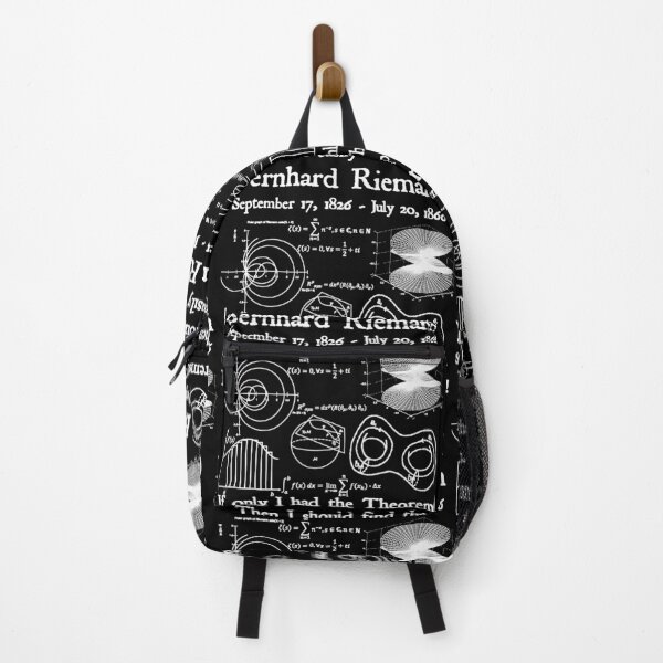 Item preview, Nerdy Vintage Bernhard Riemann I Only I had the Theorems Math Science Teacher White Text designed and sold by MathWare MathClips.