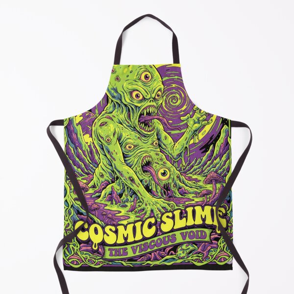 Item preview, Cosmic Slime The Viscous Void - Psychedelic Alien Monster Art designed and sold by AwesomeBeyondLimits.