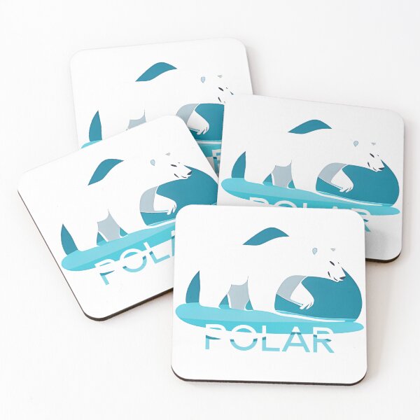 Item preview, POLAR BEAR on ice designed and sold by aliraweb.