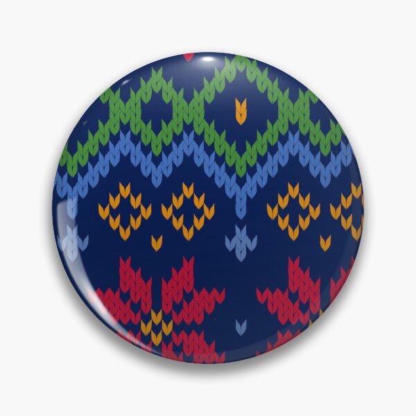 Item preview, happy chrismas deisgn vintage Knit Border designed and sold by vechone.