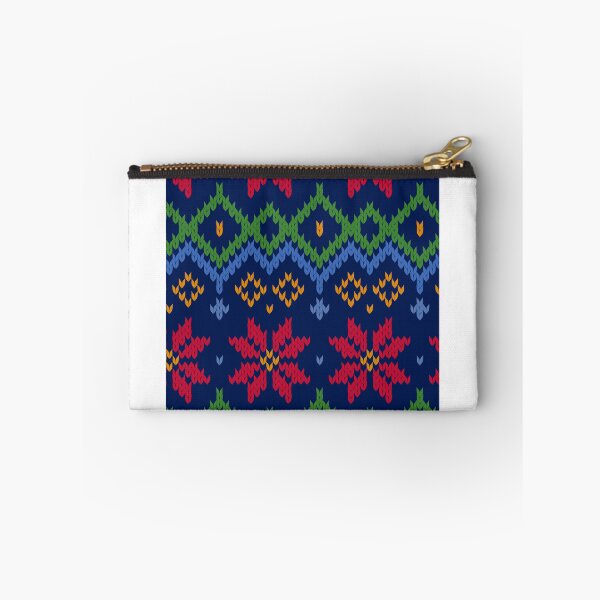 Item preview, happy chrismas deisgn vintage Knit Border designed and sold by vechone.