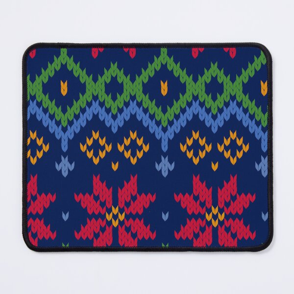 Item preview, happy chrismas deisgn vintage Knit Border designed and sold by vechone.