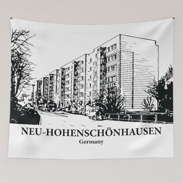 Item preview, Neu-Hohenschönhausen - Germany designed and sold by Lakeric Cityscapes.