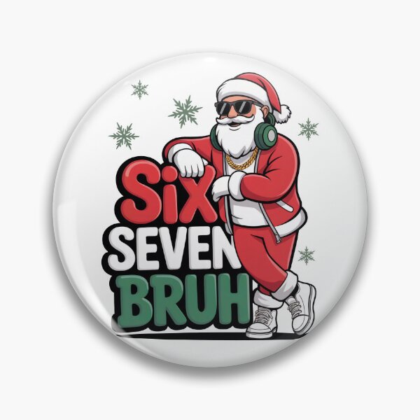 Artikelvorschau, Sechs Sieben Bruh Weihnachtsmann 6 7 Weihnachten Lustig entworfen und verkauft von J-Style-Design.