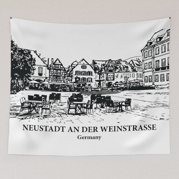 Item preview, Neustadt an der Weinstraße - Germany designed and sold by Lakeric Cityscapes.